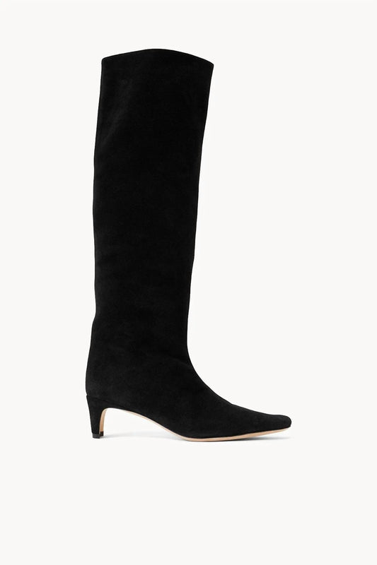 Staud - Women's Wally Suede Knee Boots