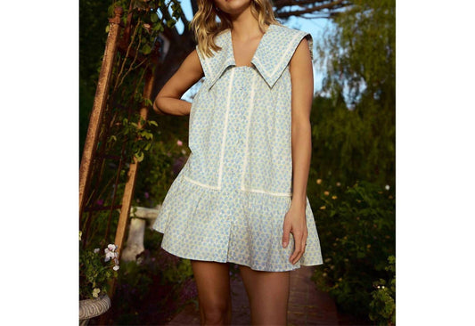 Wishlist - Collared Floral Mini Dress