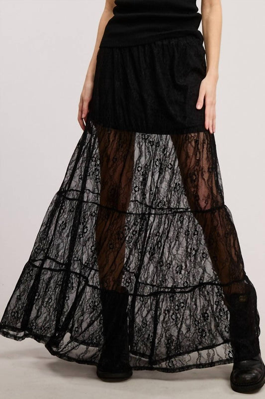 Mimosa - Edge of Glory Lace Skirt