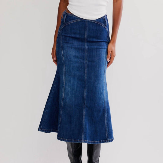 Free People - Women's Zia Denim Skirt