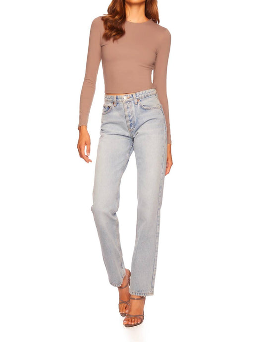 Susana Monaco - Long Sleeve Crewneck Top