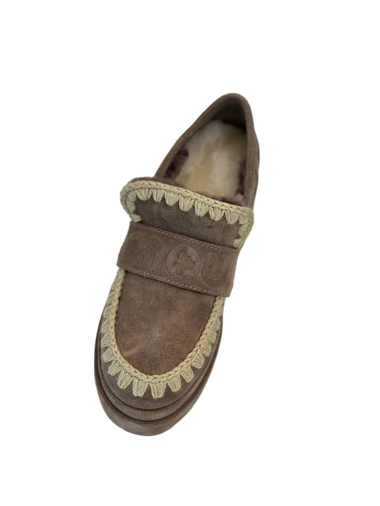 Mou - Women's Platform Suede Loafer