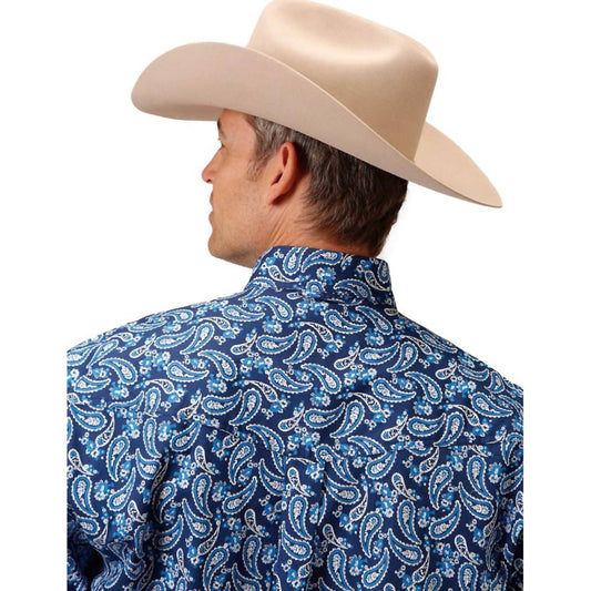 Roper - Long Sleeve Paisley Western Shirt