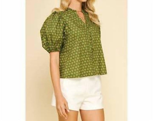Pinch - Murphy Top Green