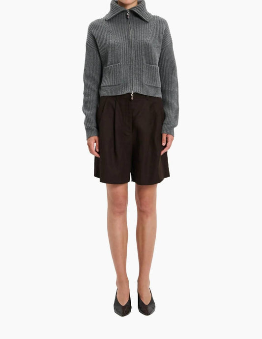 Arch4 Cashmere - Nara Zip Up Cardigan