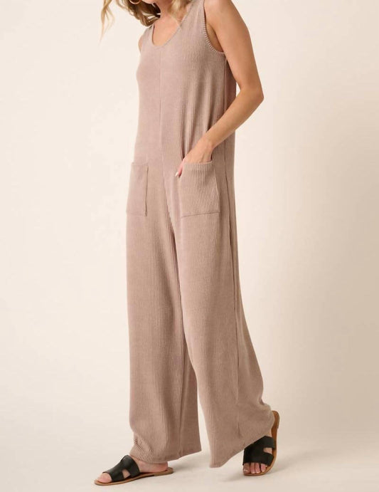 Mittoshop - Urban Rib Knit Jumpsuit