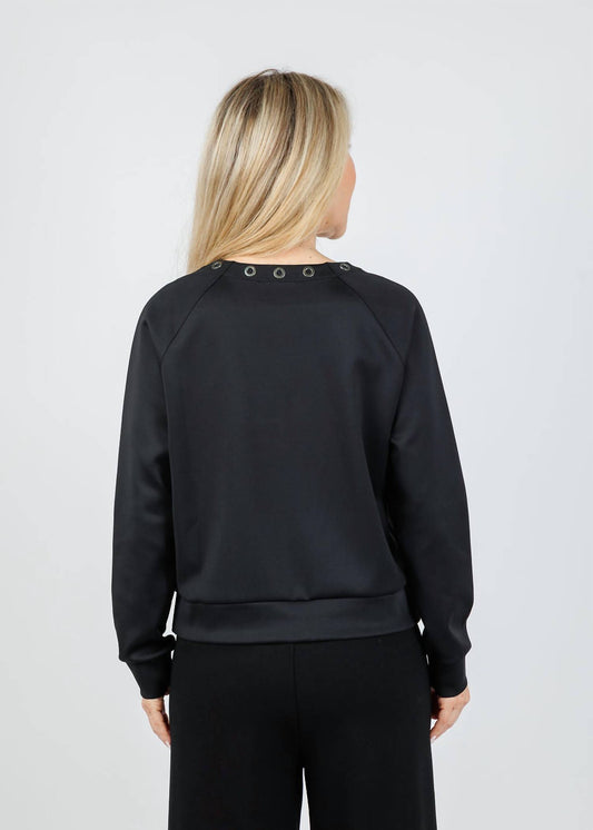 Lysse - Women's Desi Grommet Detail Neoprene Pullover