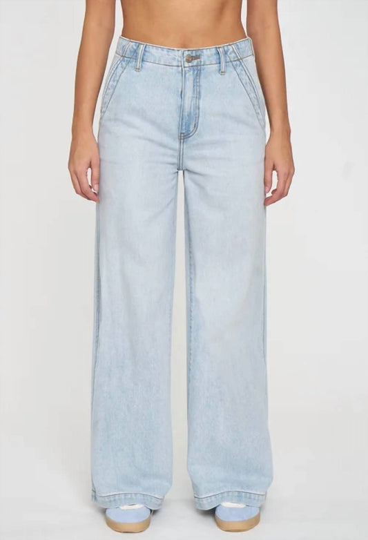 Daze - The Kickback High Rise Palazzo Jeans