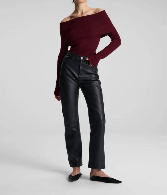 A.L.C. - Cameron Leather Pants