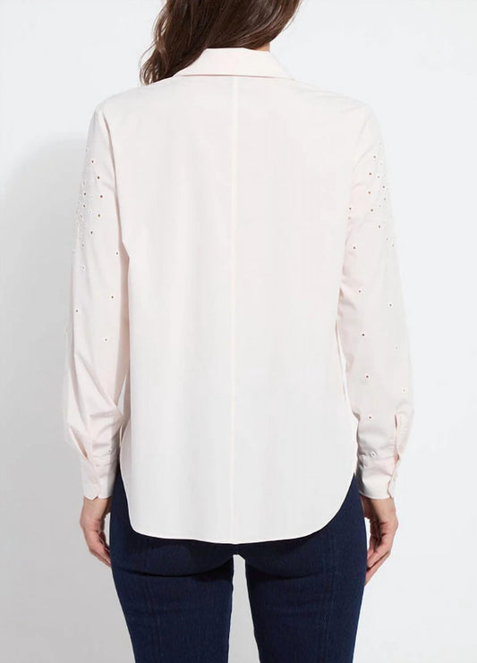 Lysse - Zelie Eyelet Embroidered Shirt