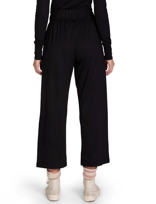 Les Tien - Penny Pleat Crop Pant