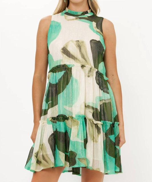 Oliphant - Ruffle Tiered Short Dress