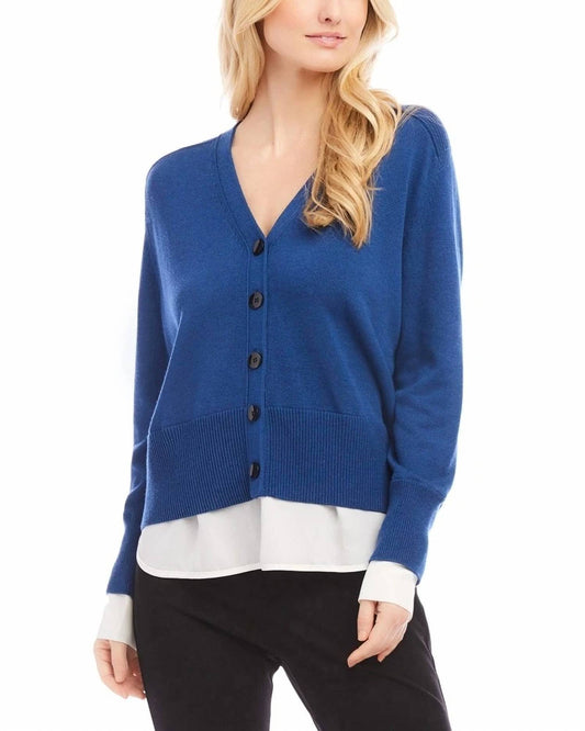 Karen Kane - Women's Layered Sweater Cardigan