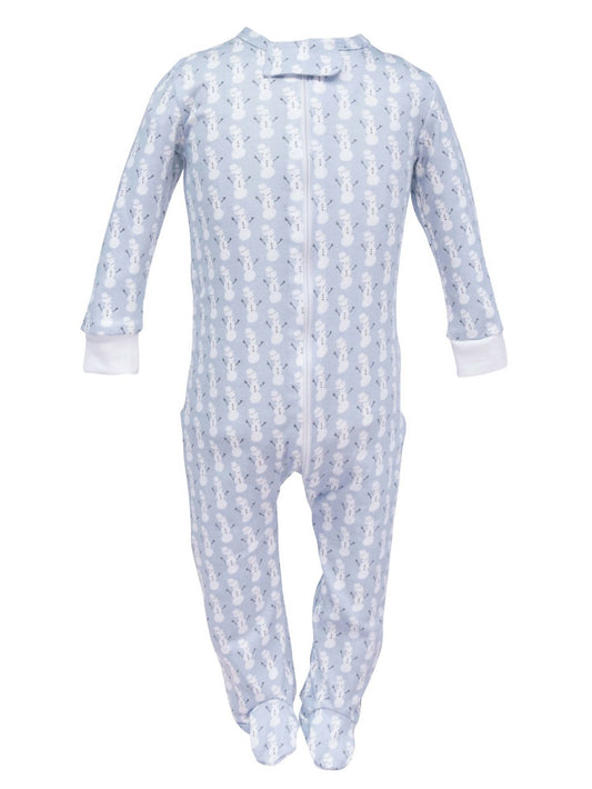 Lila + Hayes - Baby's Parker Zipper Footies