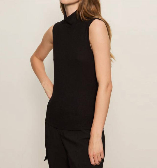 Sanctuary - Essential Sleeveless Mock Neck Top