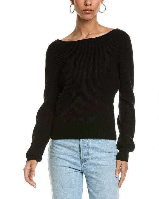 Brodie Cashmere - Dulce Diamond Wrap Back Top