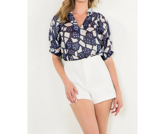 Thml - Becca Puff Sleeve Top