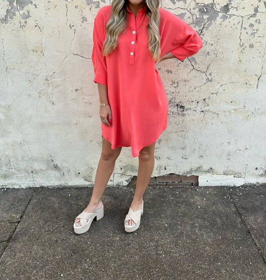 Ivy Jane - Collared Dolman Dress