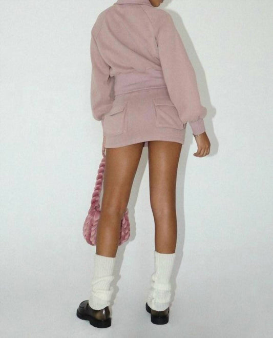 Bailey Rose - Mini Skirt And Sweatshirt Set