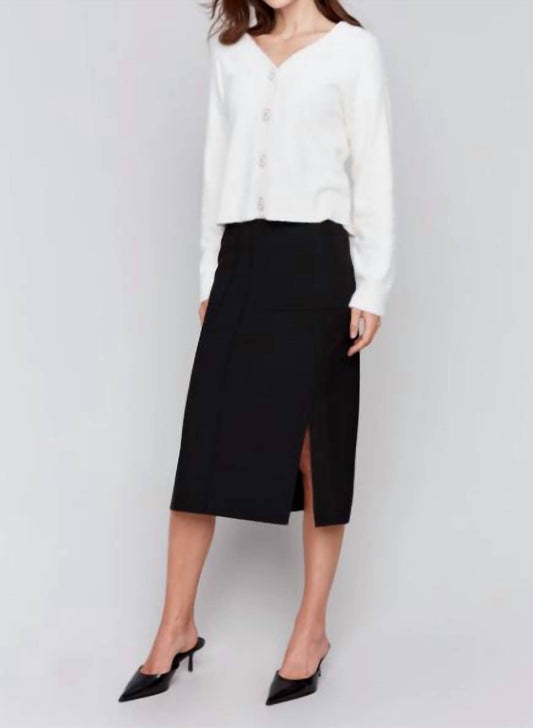 Charlie B - Brave Crepe Midi Skirt