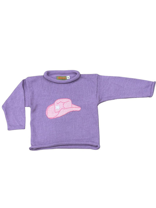 Luigi Kids - Girl's Roll Neck Sweater