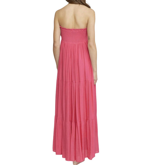 Entro - Strapless Maxi Dress