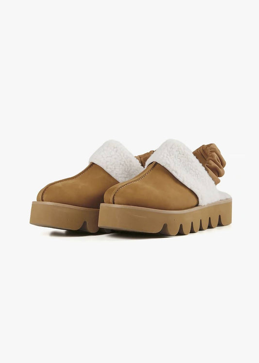 All Black - Women's Sherpa Sling Mule