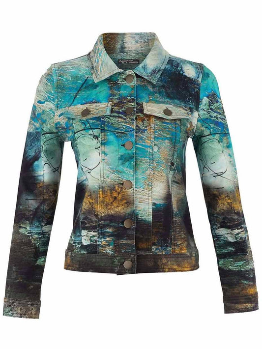 Dolcezza - Women's "life's Too Short" Jean Jacket