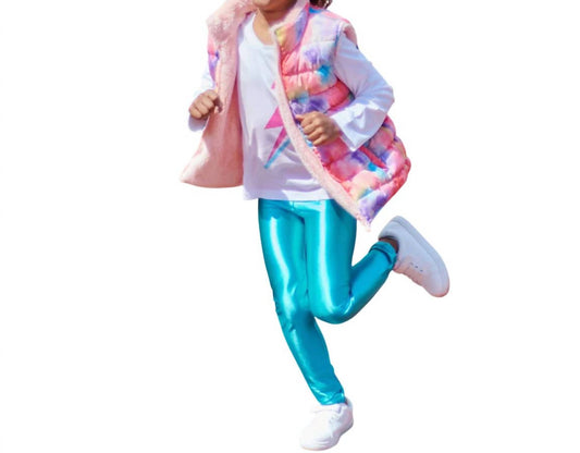 Appaman - Girls Metallic Leggings