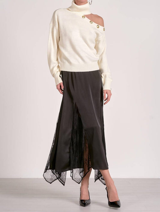 Elan - Open Shoulder Sweater