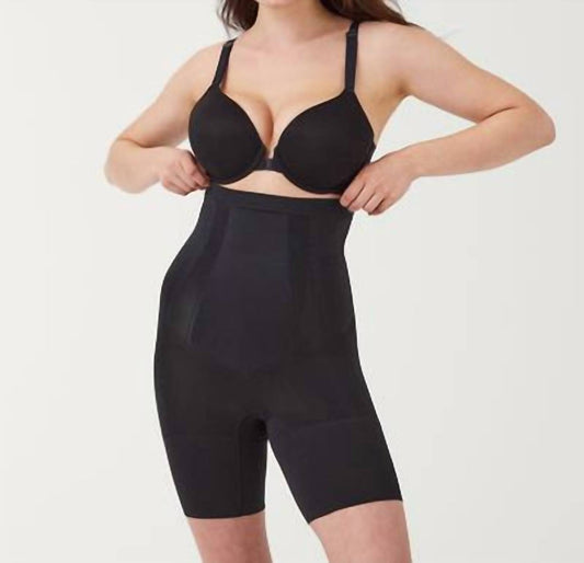 Spanx - High-waisted Mid-thigh Shorts