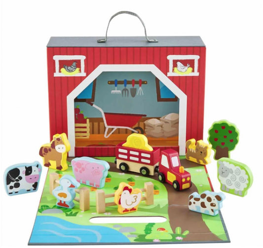 Mudpie - Kid's Wood Farmhouse Story Box