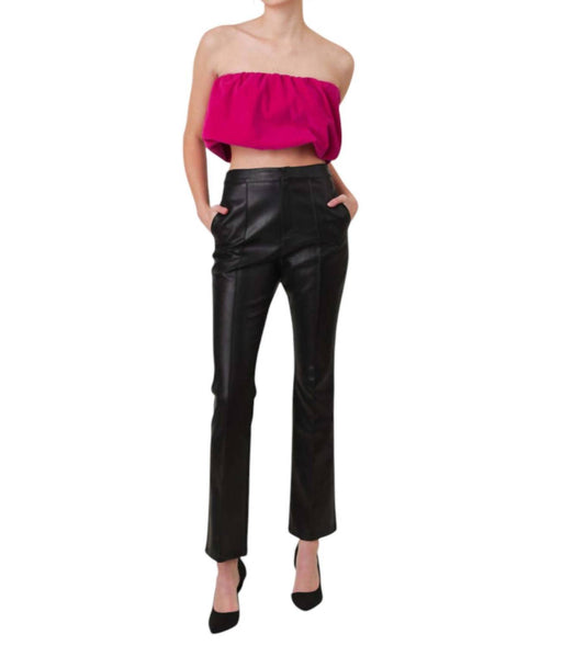 Line And Dot - Reina Vegan Leather Pants