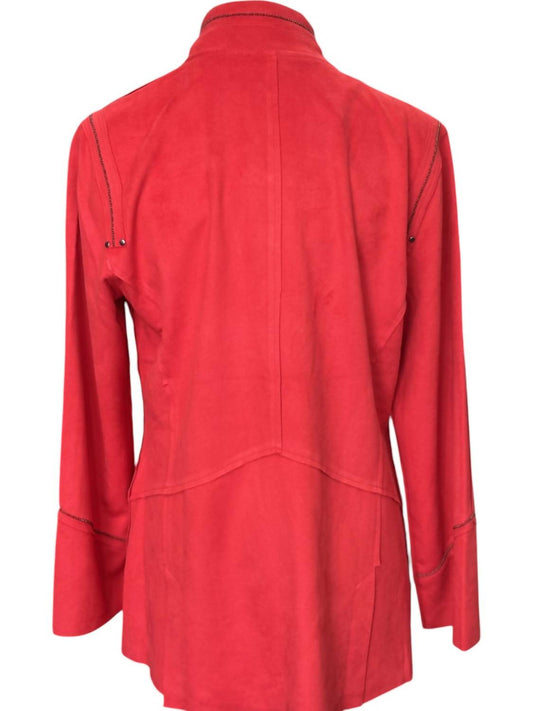 Lemon Grass - Suede Blazer