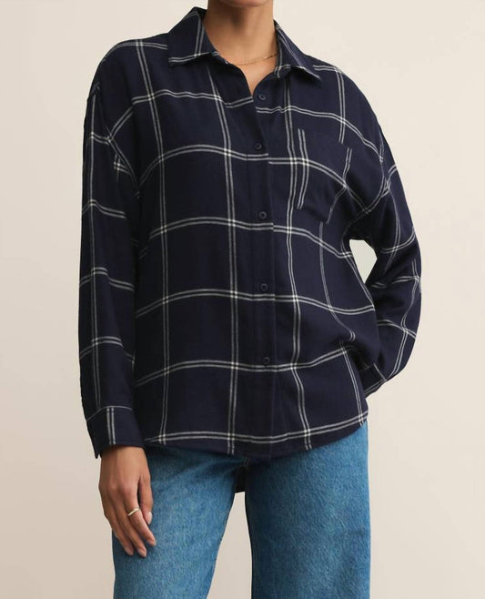 Z Supply - River Plaid Button Up Shirt