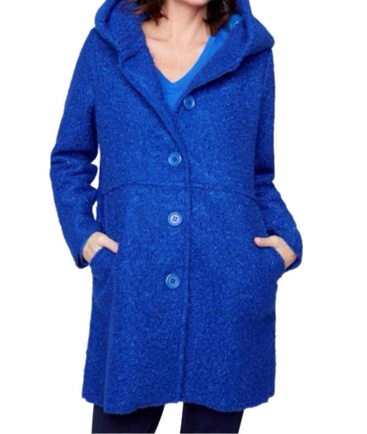 Claire Desjardins - Hooded Boiled Wool Coat