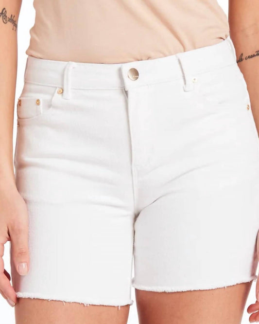 Tractr - High Rise Distressed Jean Short