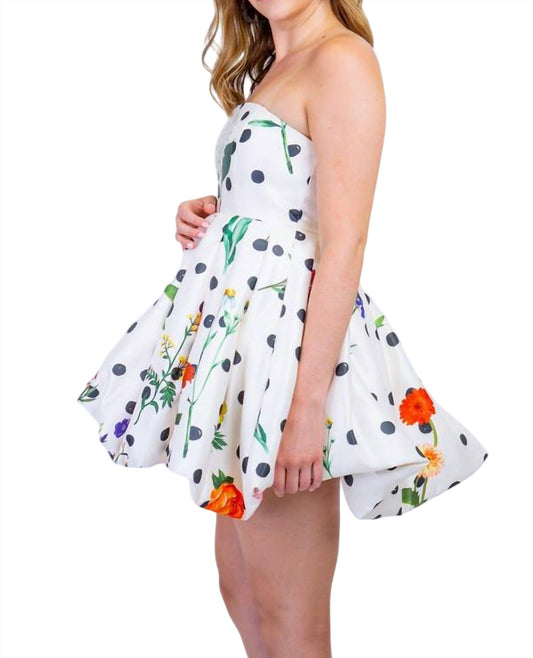 Ina - Madeline Strapless Mini Dress