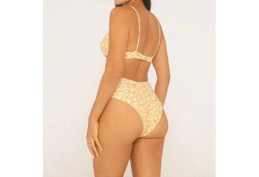 Margot Top Mango Mini Floral