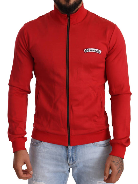 Dolce & Gabbana - Motor Club Zipper Stretch Sweater