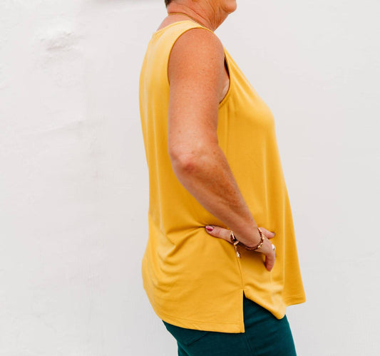 Multiples - High Neck Tank Top