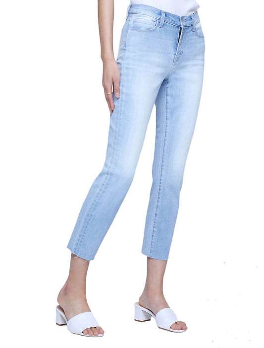 L'Agence - SADA HIGH RISE CROP SLIM JEANS