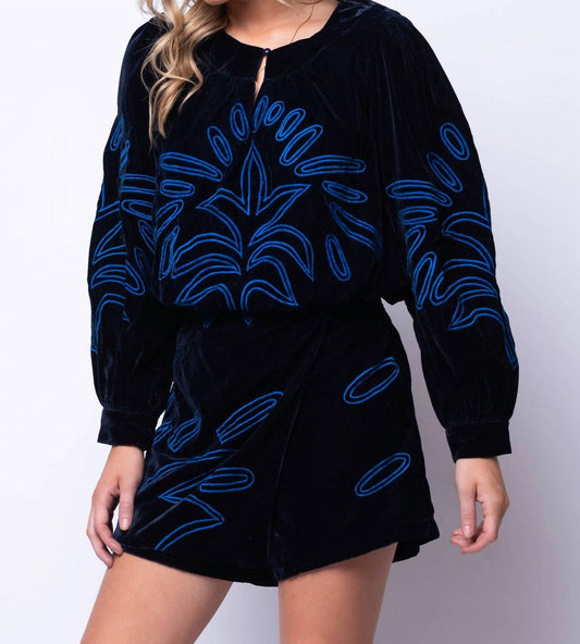 Ciebon - Rena Velvet Skort