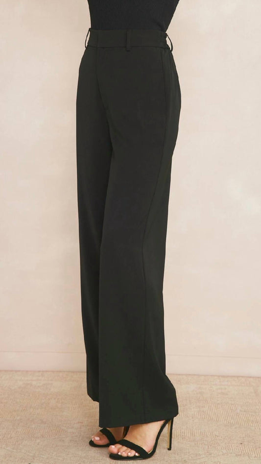 Entro - Women's Black Slacks