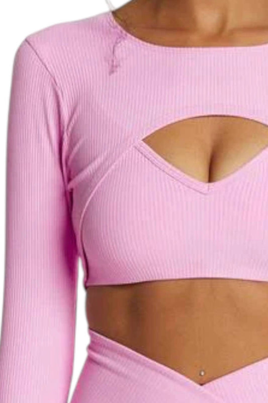 Year Of Ours - Ribbed Active Shrug Top