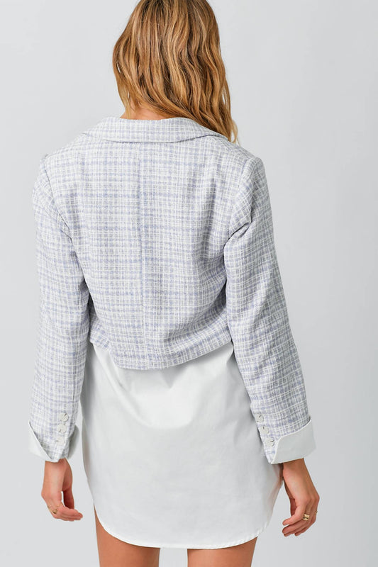 Mystree - Twofer Mixed Blazer