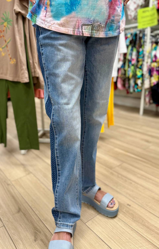 Fdj - Hatch Side Mid-rise Straight Jean