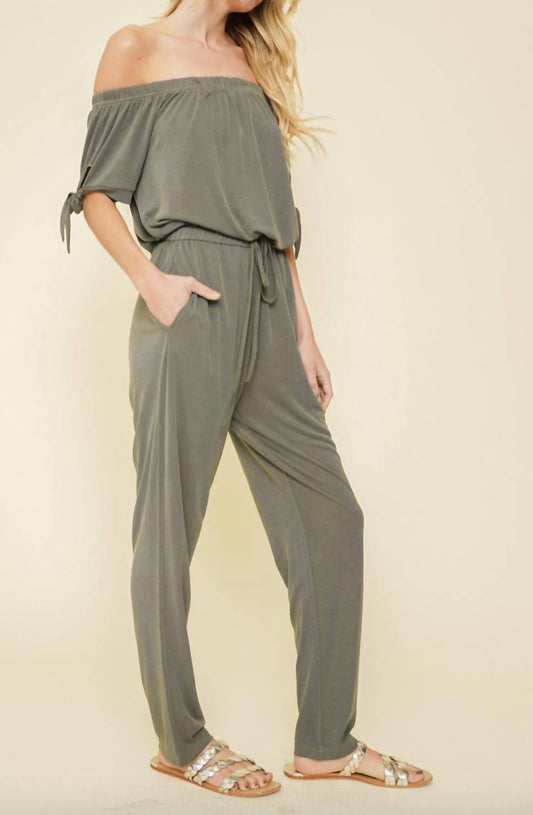 Soft Tie Jumpsuit