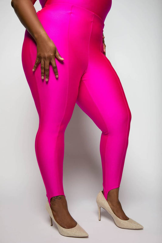 Good American - Compression Shine Stirrup Pant