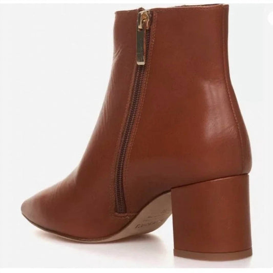 L'Agence - Women's Jeanne Pointed Toe Genuine Leather Boot